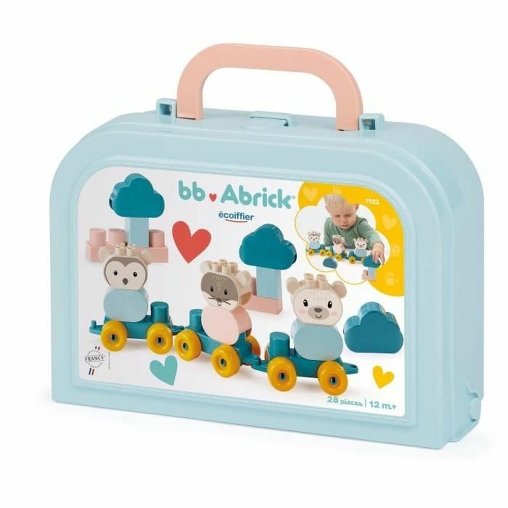 Set de construction Ecoiffier Animal Train Bear