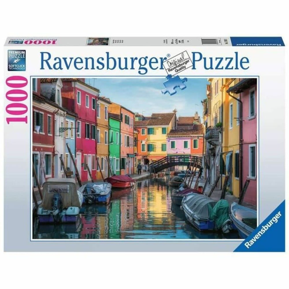 Puzzle Ravensburger 17392 Burano Canal - Venezia 1000 Pieces