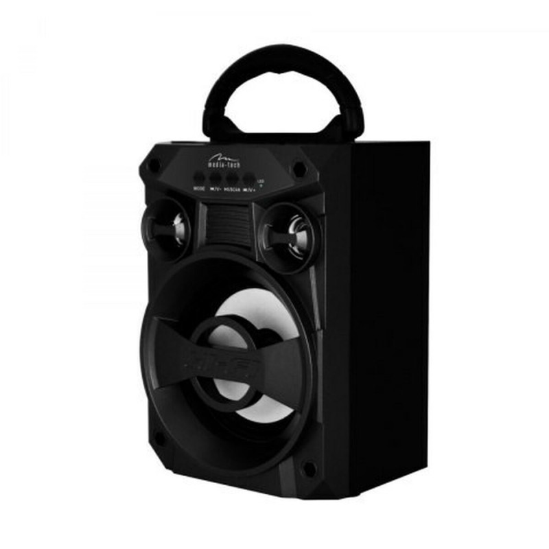 Portable Bluetooth Speakers Media Tech MT3155 Black 6 W