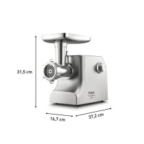 Mincer Tefal NE858D38 Silver Metal Stainless steel 2200 W