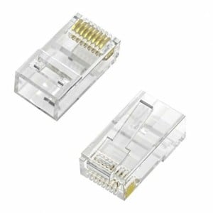 Connecteur RJ45 Catégorie 6 UTP Aisens A139-0657 Transparent