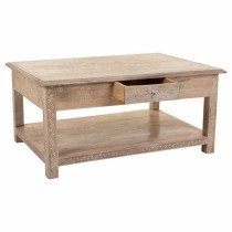 Centre Table Alexandra House Living White Natural Mango wood MDF Wood 60 x 40 x 86 cm