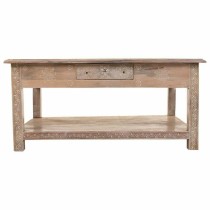 Centre Table Alexandra House Living White Natural Mango wood MDF Wood 60 x 40 x 86 cm