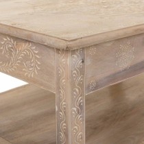 Centre Table Alexandra House Living White Natural Mango wood MDF Wood 60 x 40 x 86 cm