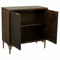 Console Alexandra House Living Marron Bois Fer 40 x 85 x 83 cm