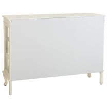 Buffet Alexandra House Living Blanc verre Bois d'épicéa Bois MDF 40 x 101 x 142 cm