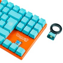 Clavier pour jeu FR-TEC DBPCKEYGO Bleu Espagnol Qwerty QWERTY