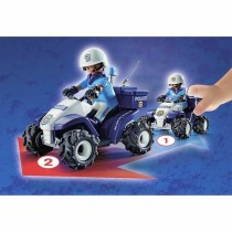 Spielset Fahrzeuge Playmobil City Action: Policeman and Quad 71092 Polizei 21 Stücke