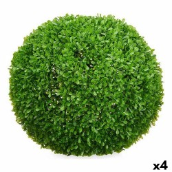 Decorative Plant Ibergarden 549 Plastic Sheets Ball 37 x 37 x 37 cm (4 Units)