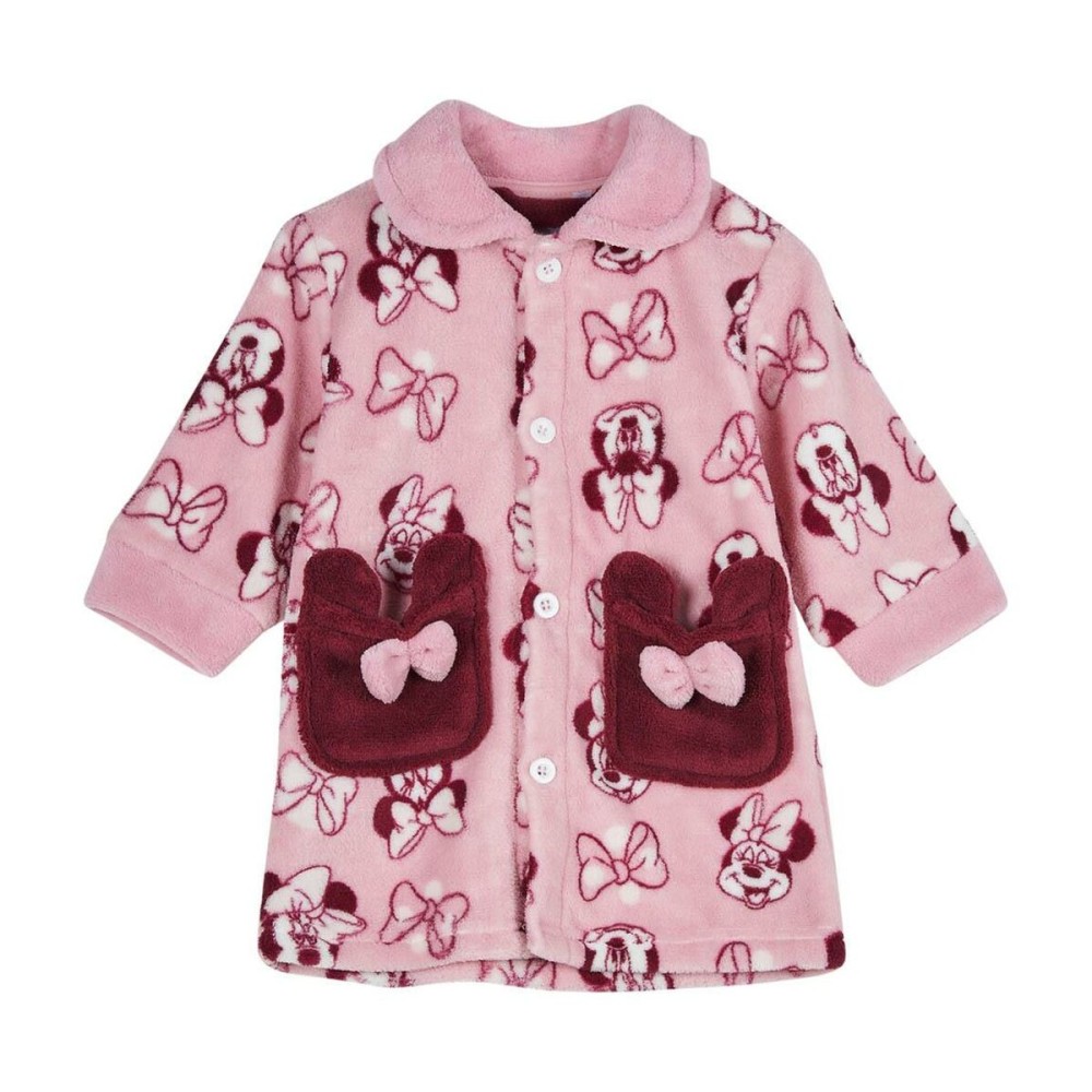 Children's Dressing Gown Minnie Mouse Pink