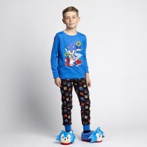 Pyjama Enfant Sonic Bleu