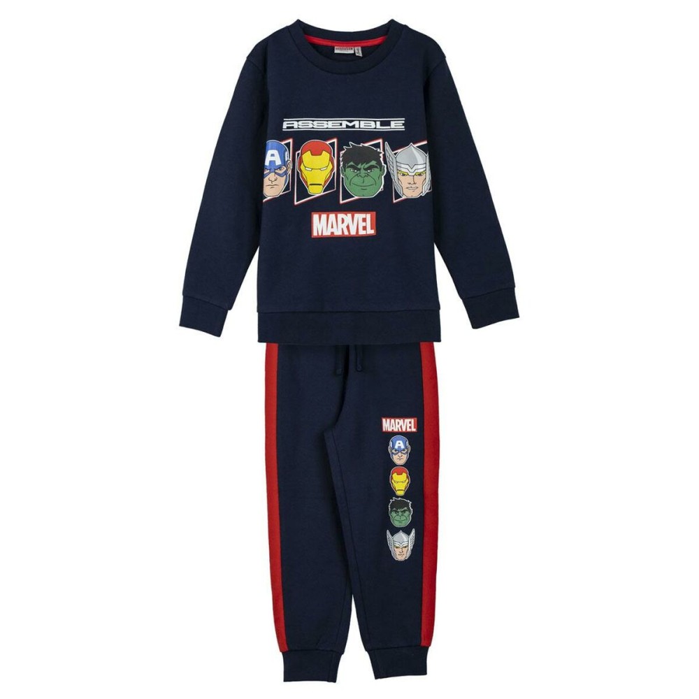 Kinder-Trainingsanzug The Avengers Dunkelblau