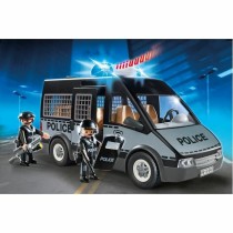 Playset Playmobil 6043 Police van with siren and flashing light