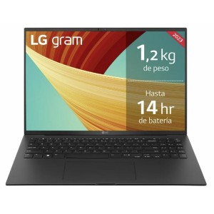 Laptop LG Gram 16Z90R-E AD78B 16" Intel Core i7-1360P 32 GB RAM 1 TB SSD NVIDIA GeForce RTX 3050 Qwerty Spanisch