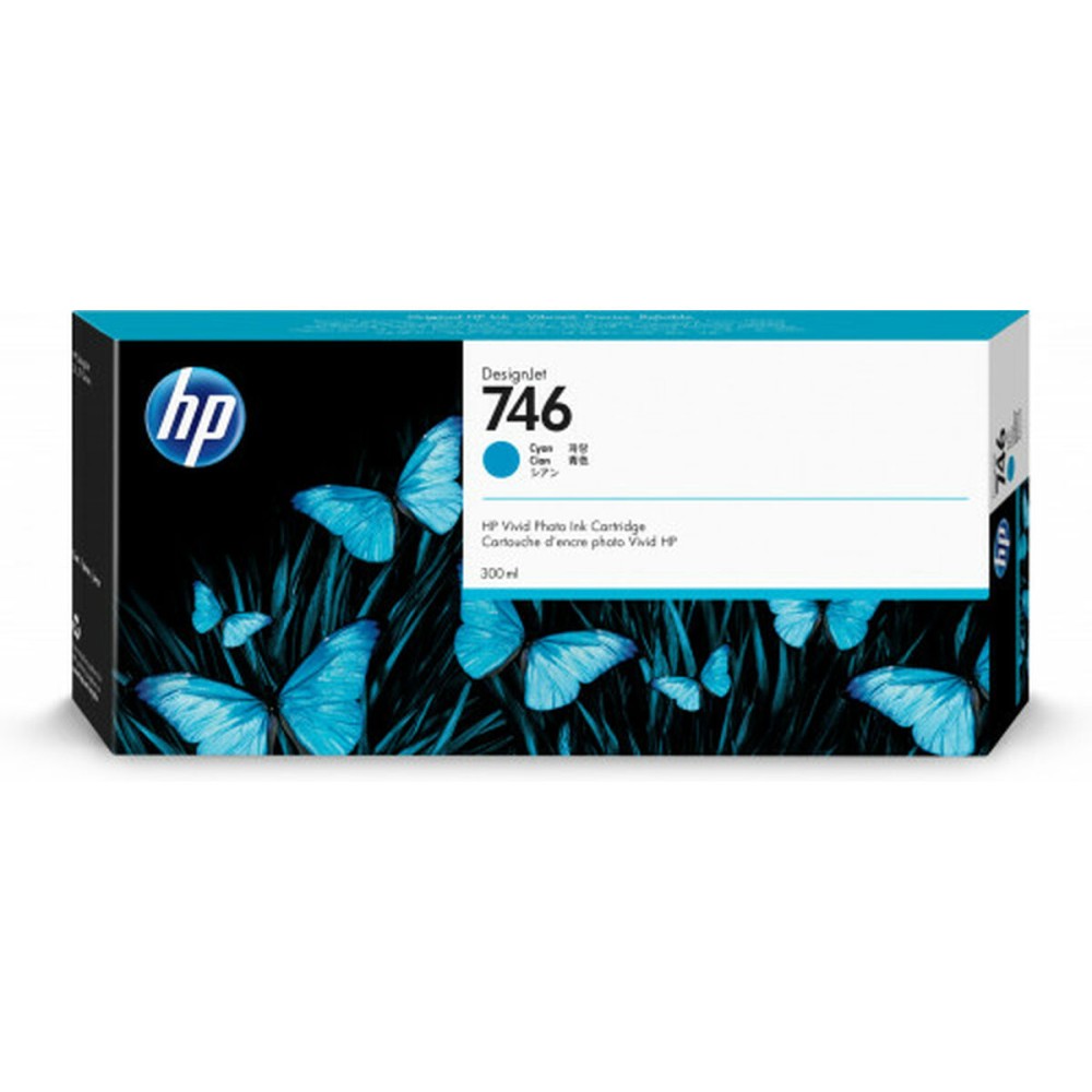 Cartouche d'encre originale HP P2V80A Cyan