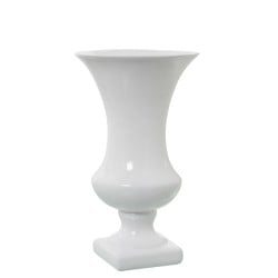 Vase Alexandra House Living Blanc Céramique 19 x 33 cm