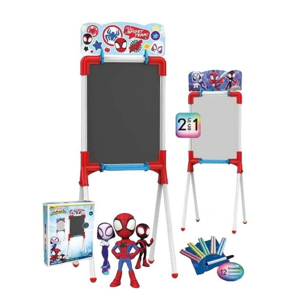 Tableau 2 en 1 Spidey Magnétique Accessoires x 12 37 x 32 x 98 cm