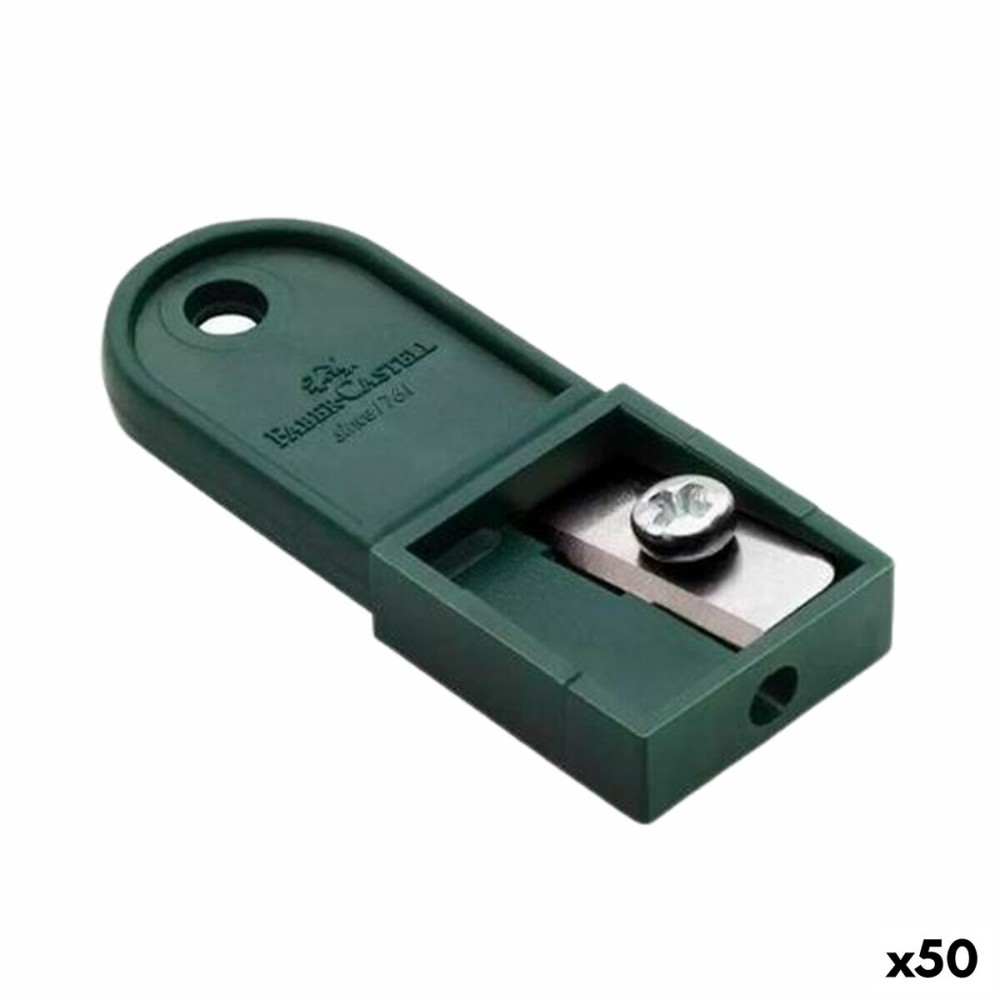 Pencil Sharpener Faber-Castell Plastic 50 Units