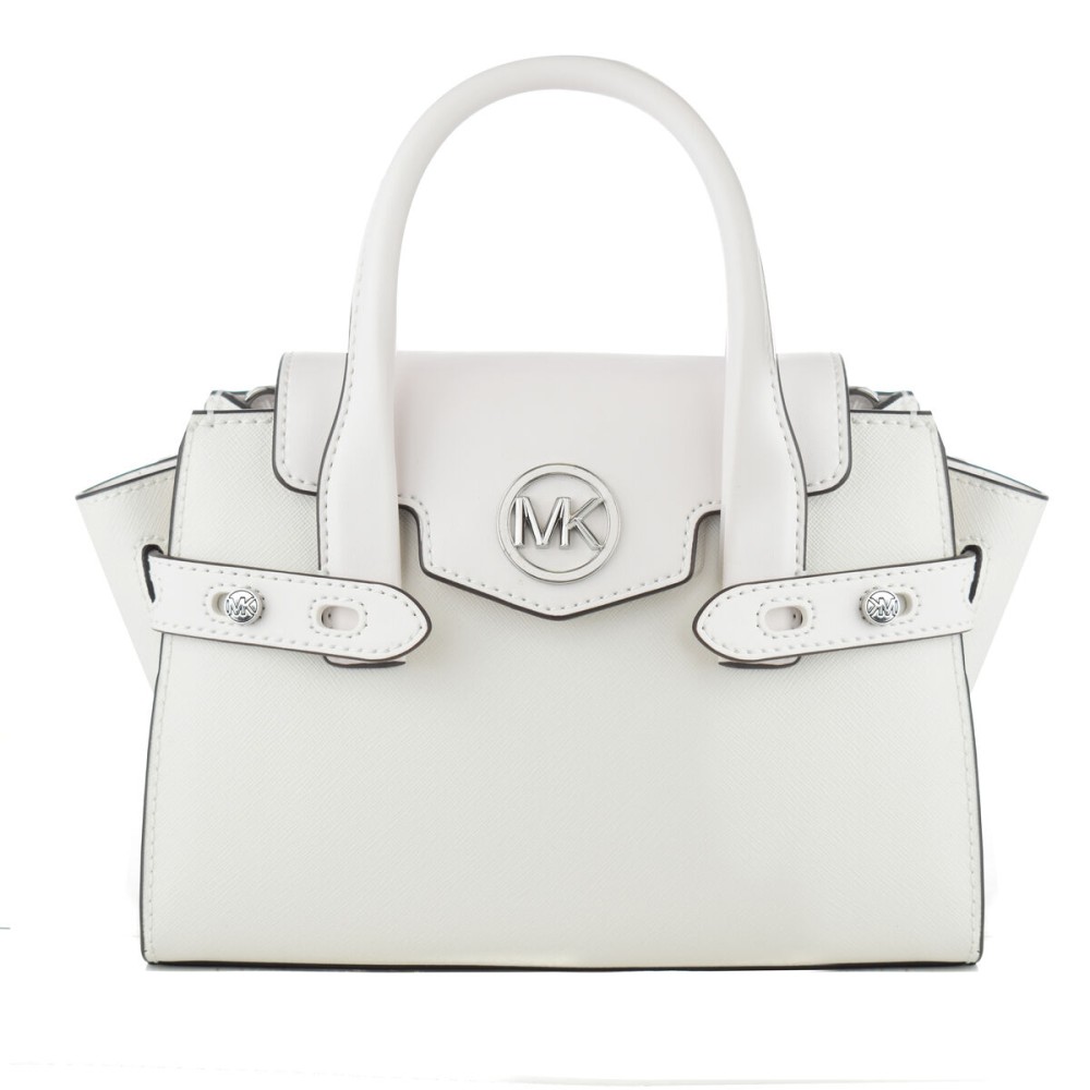 Sac-à-main Femme Michael Kors 35S2SNMS5L-OPTIC-WHITE Blanc 22 x 16 x 10 cm