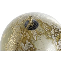 Globe terrestre DKD Home Decor Marron Doré PVC Métal 24 x 20 x 38 cm