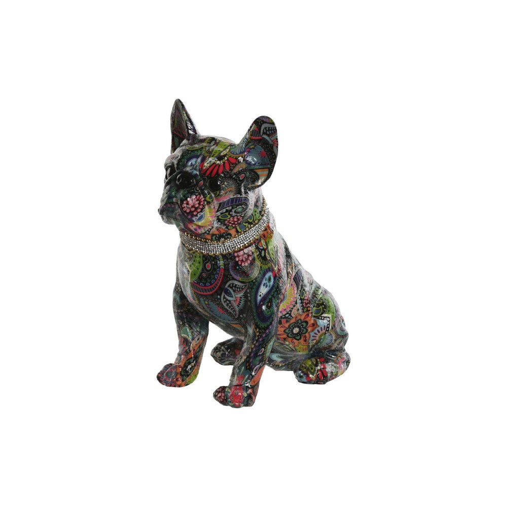 Figurine Décorative Home ESPRIT Multicouleur Chien 26 x 15 x 29 cm