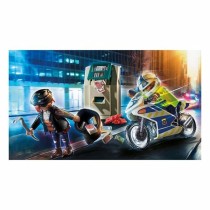 Playset City Action Police Motorbike Playmobil 70572 32 Pieces (32 pcs)