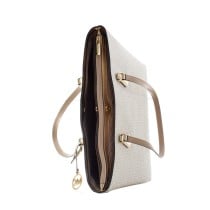 Damen Handtasche Michael Kors Sheila Beige 32 x 25 x 14 cm