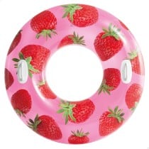 Inflatable Floating Doughnut Intex Tropical Fruits Ø 107 cm (12 Units)