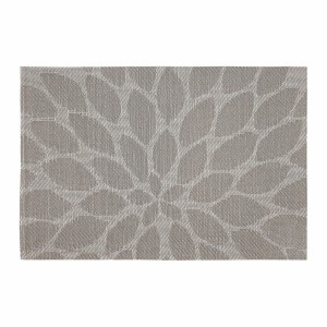 Table Mat Bidasoa Ikonic Sheets Grey PVC (45 x 30 cm) (Pack 12x)