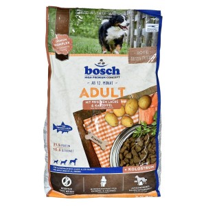 Fodder BOSCH Adult Salmon Fish Potatoes 3 Kg