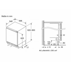 Réfrigérateur Combiné Siemens AG KU21RADE0