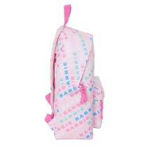 School Bag Barbie Logomania Light Pink 33 x 42 x 15 cm