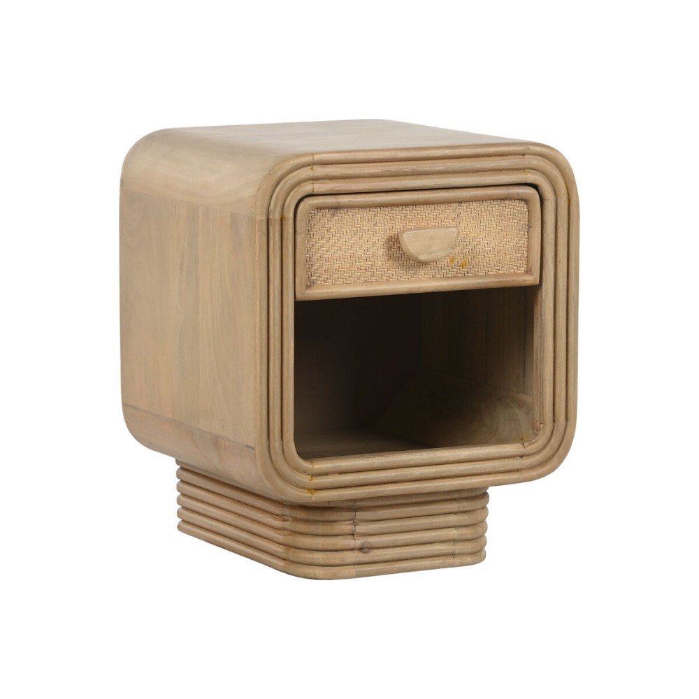 Nightstand Home ESPRIT Natural 45 x 42 x 53 cm