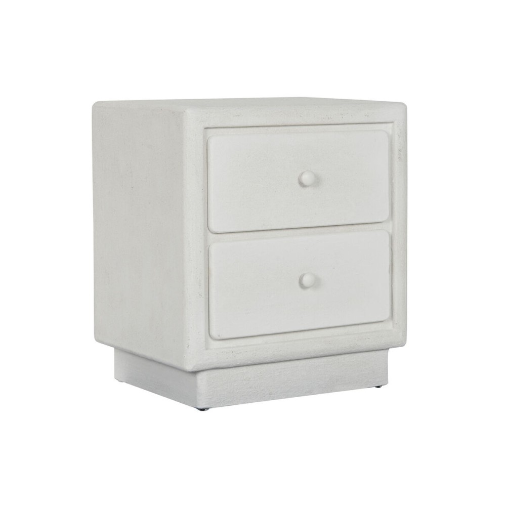 Nightstand Home ESPRIT White 48 x 36 x 53 cm