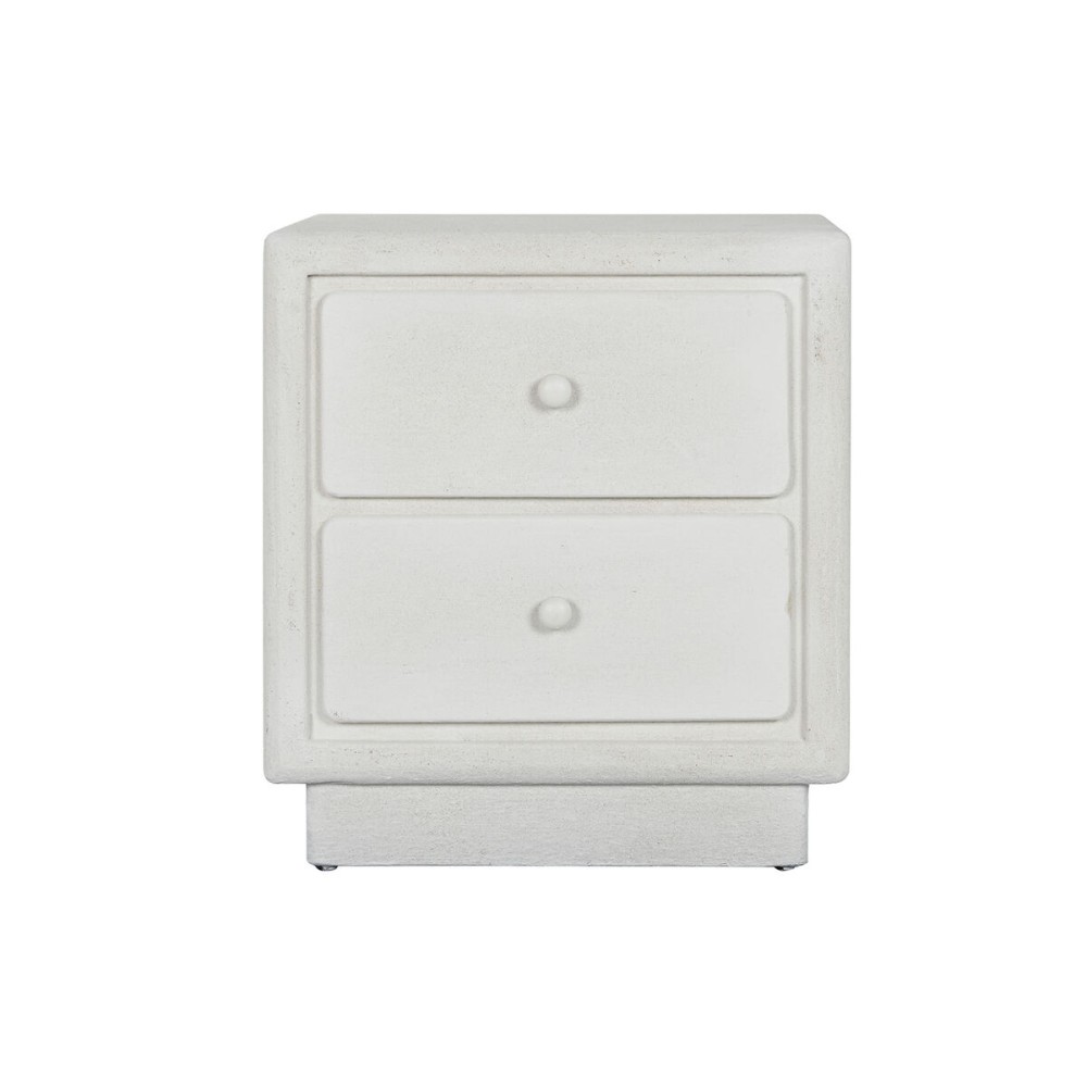 Nightstand Home ESPRIT White 48 x 36 x 53 cm