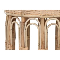 Table d'appoint Home ESPRIT Naturel 42 x 42 x 47 cm