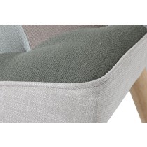 Siège Home ESPRIT Polyester Métal Bois MDF 68 X 78 X 95 cm