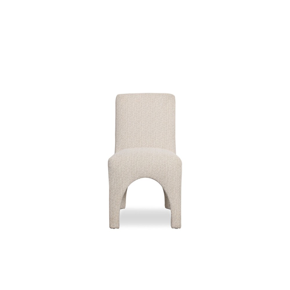 Dining Chair Home ESPRIT Light grey Polyester 48 X 69 X 90 cm