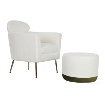 Armchair Home ESPRIT Polyester Wood 74 X 76 X 82 cm