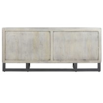 Buffet Home ESPRIT Blanc Métal Bois de manguier 180 X 38,7 X 80 cm