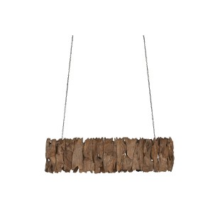 Suspension Home ESPRIT Fer bois de teck 160 x 30 x 40 cm