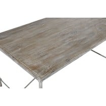 Esstisch Home ESPRIT Weiß Eisen Mango-Holz 160 X 90 X 80 cm