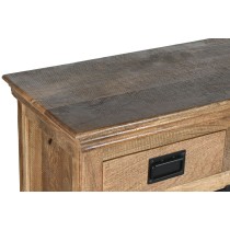 Anrichte Home ESPRIT Schwarz natürlich Eisen Mango-Holz 180 x 40 x 100 cm