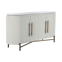 Sideboard Home ESPRIT White Marble Fir 152 X 42 X 78 cm