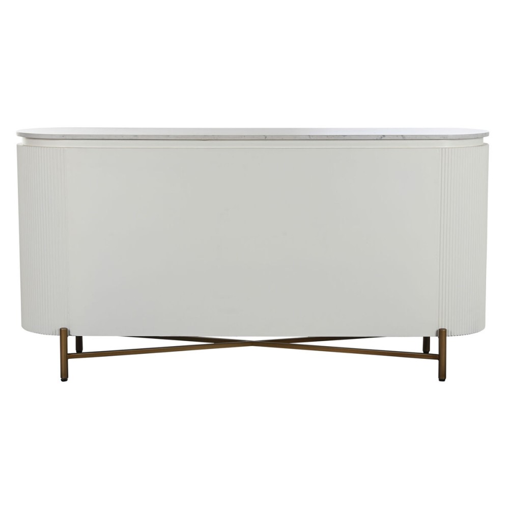 Buffet Home ESPRIT Blanc Marbre Sapin 152 X 42 X 78 cm