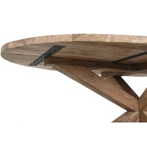 Table de Salle à Manger Home ESPRIT bois de teck 220 X 120 X 78 cm