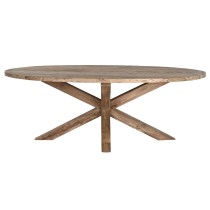 Dining Table Home ESPRIT Teak 220 X 120 X 78 cm