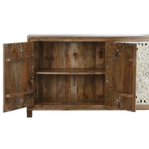 Buffet Home ESPRIT Blanc Naturel Bois de manguier 180 x 40 x 90 cm