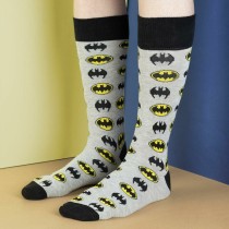 Socken Batman Unisex Hellgrau