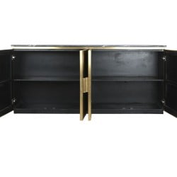 Sideboard Home ESPRIT Brass Marble 180 x 40 x 85 cm